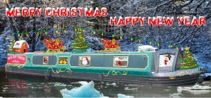 Christmas card boat 2014
