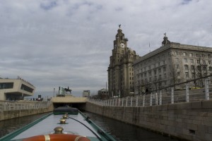 Royal Liver Building (on our way out of Liverpool)