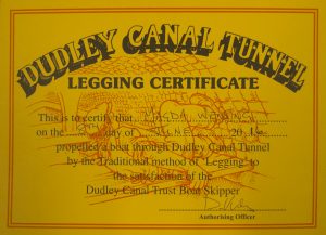 Legging Certificate