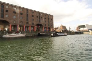 Into Albert Dock