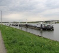 Mooring on Amsterdam-Rijnkanaal